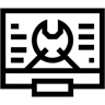 settings line icon