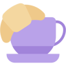 morning coffee flat icon