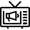 television line icon