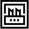 工厂 线条 图标