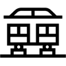 train station line icon