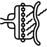 缝纫机 线条 图标