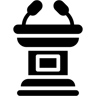lectern filled icon