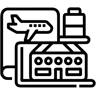seyahat çizgi simge