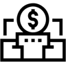 financial line icon