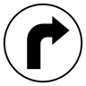 右转 duotone 图标
