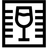 вино линия иконка