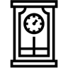 часы линия иконка