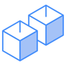 3d two color icon