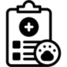 剪贴板 duotone 图标