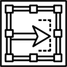 Pfeil linie Icon