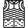 vest line icon