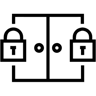 Sicherheit linie Icon