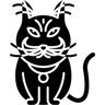 siamese cat filled icon
