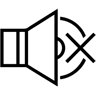 stumm linie Icon