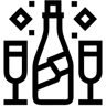 celebration line icon