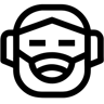 mask line icon