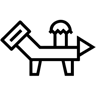 geometric line icon