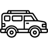 suv line icon