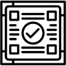 استمارة خط أيقونة