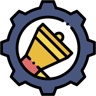 marketing tools lineal color icon