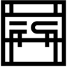 贮存 线条 图标