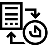 上传 线条 图标