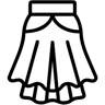 skirt line icon