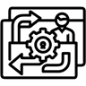 management line icon