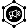 announcement filled icon