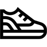 sneaker line icon