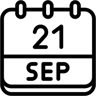 september line icon