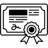 diploma duotone icon