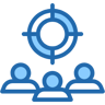 Zielgruppe two-color Icon
