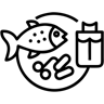 鱼 线条 图标