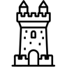 tower line icon