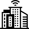 建筑 双色调 图标