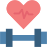 cardiologia piatto icona