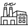 工厂 线条 图标