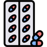 Pillen lineal farbe Icon