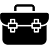 briefcase filled icon