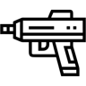 Waffe linie Icon