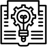 创意生成 线条 图标