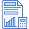 report two-color icon