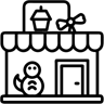 bakery line icon