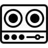转盘 双色调 图标