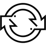刷新 线条 图标