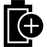 Batterieladung filled Icon