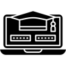 online degree filled icon