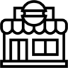 pharmacy line icon